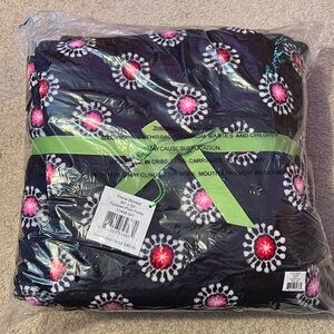 Vera Bradley Throw Blanket - Parisian Pom Poms